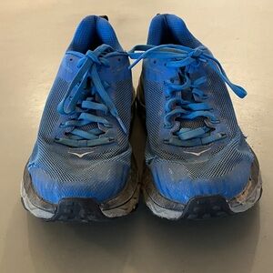 Hoka Blue Athletic Shoes
